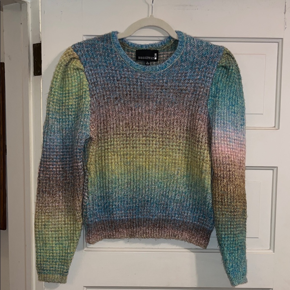 Colorful Gradient Sweater